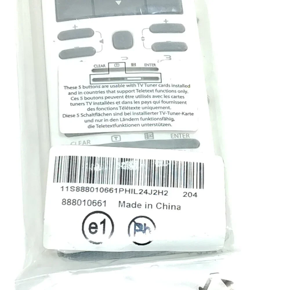 Lenovo Philips 888010661 Win7 Remote Control A720 43 Buttons NEW in Package